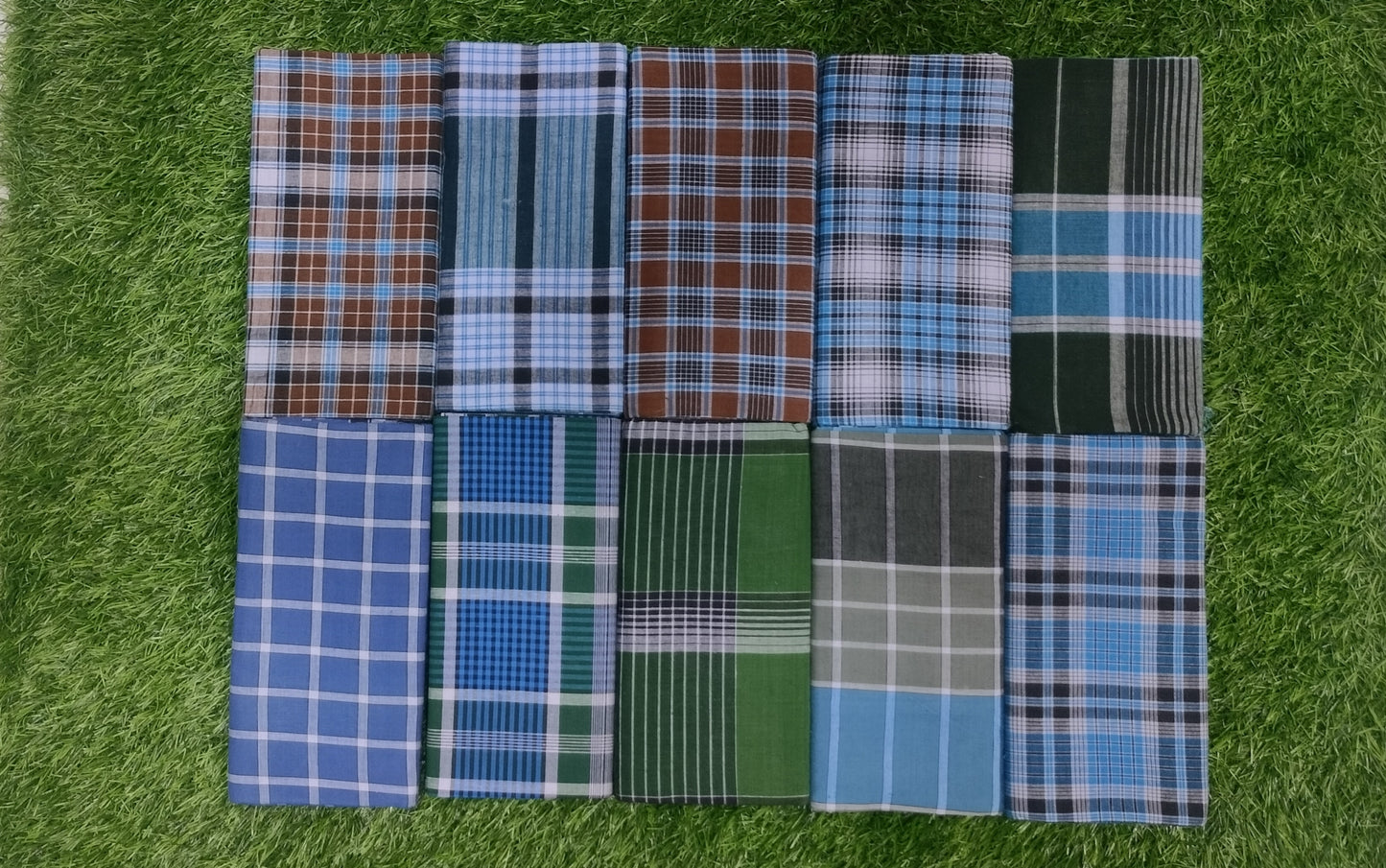 Combo of 4 Cotton Lungi Rs. 499 Only - PC Mix