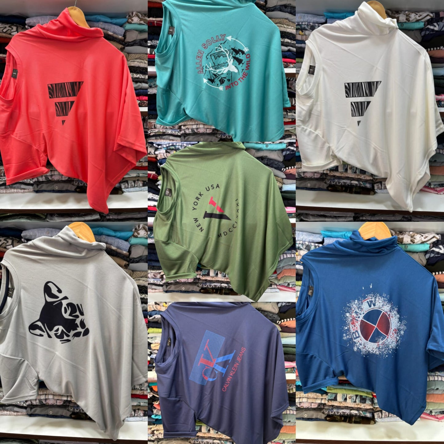 Combo of 4 Lycra Printed T Shirts Rs. 599 Only