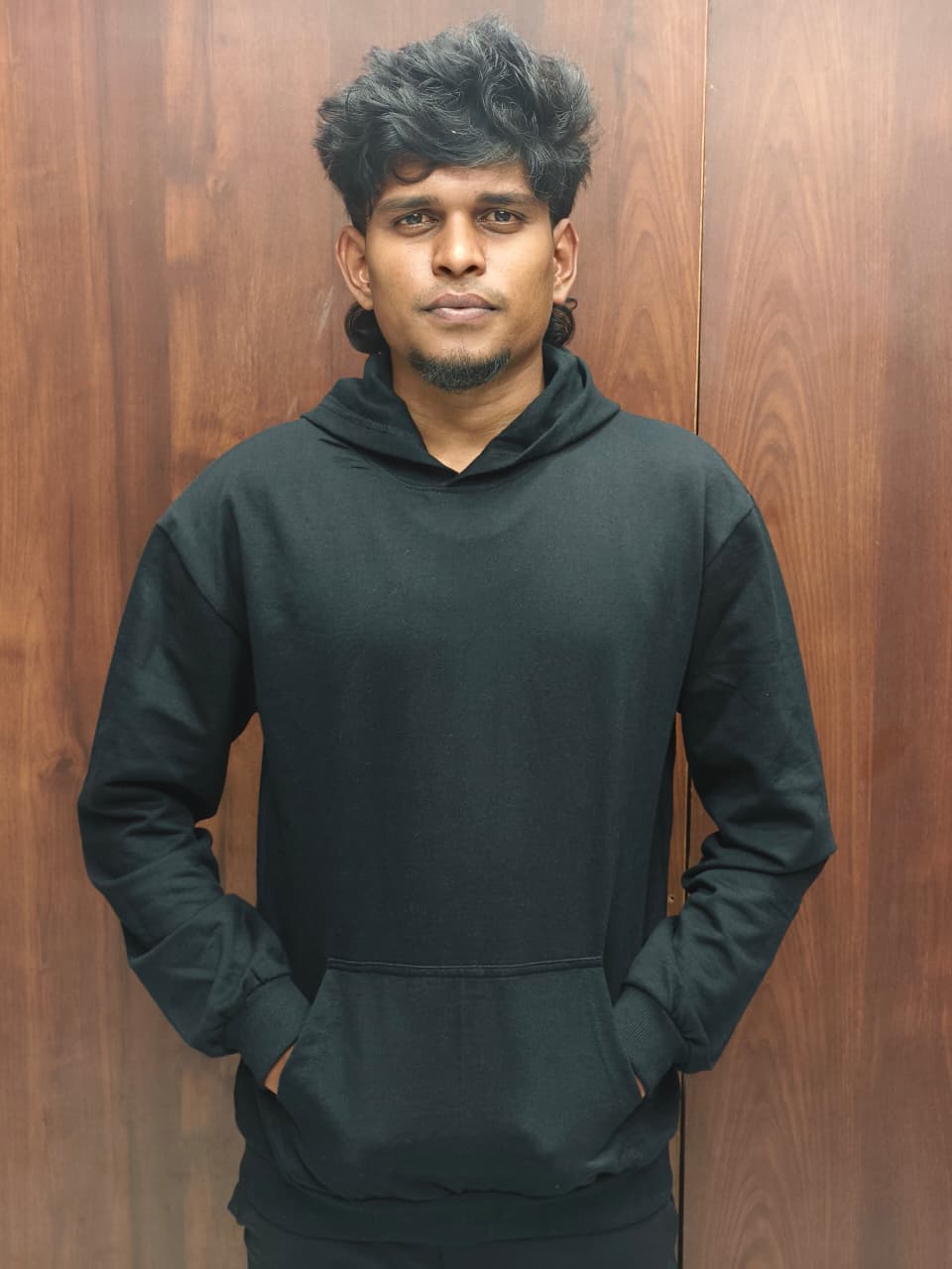 Mens Hoodie Rs. 350 Only - Black