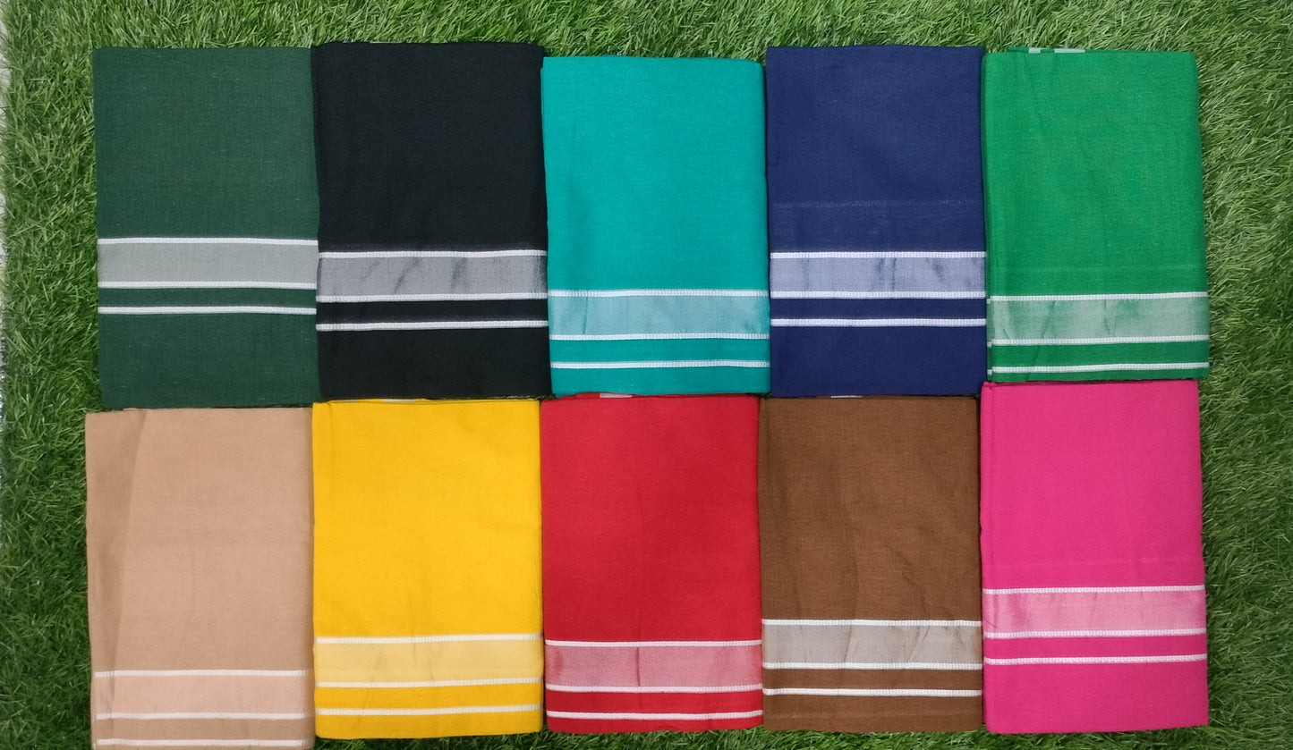 Combo of 4 Fancy Color Dhotis Rs. 599 Only