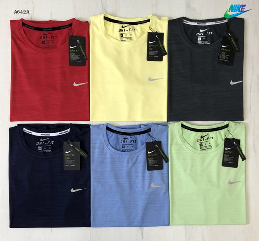 Combo of 4 Premium Dryfit Round Neck T Shirts Rs. 599 Only