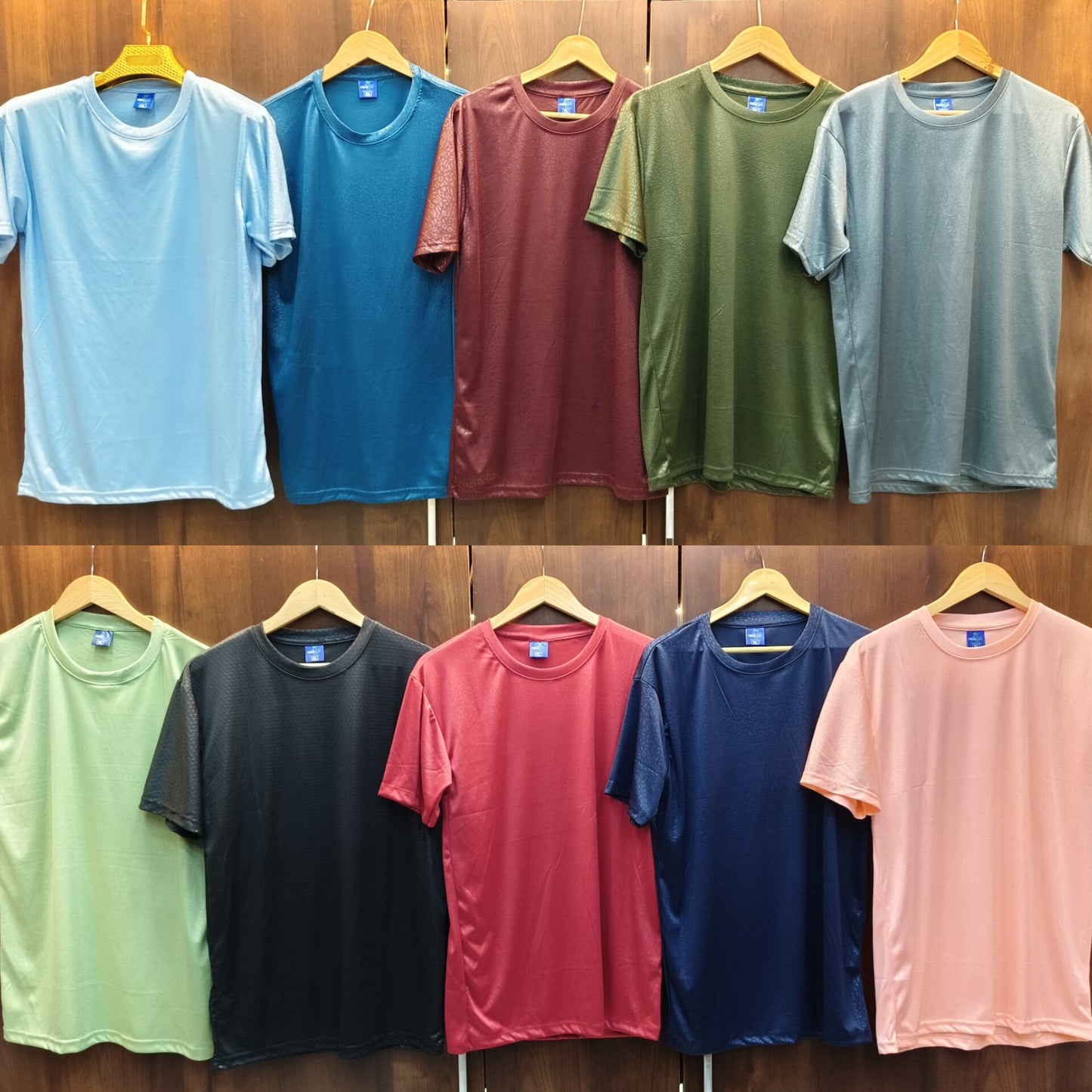 Combo of 10 Lycra T Shirts Rs. 999 Only - Mild Print