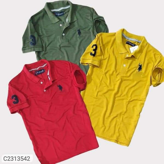 Combo of 3 Polo T Shirts Rs. 699 Only